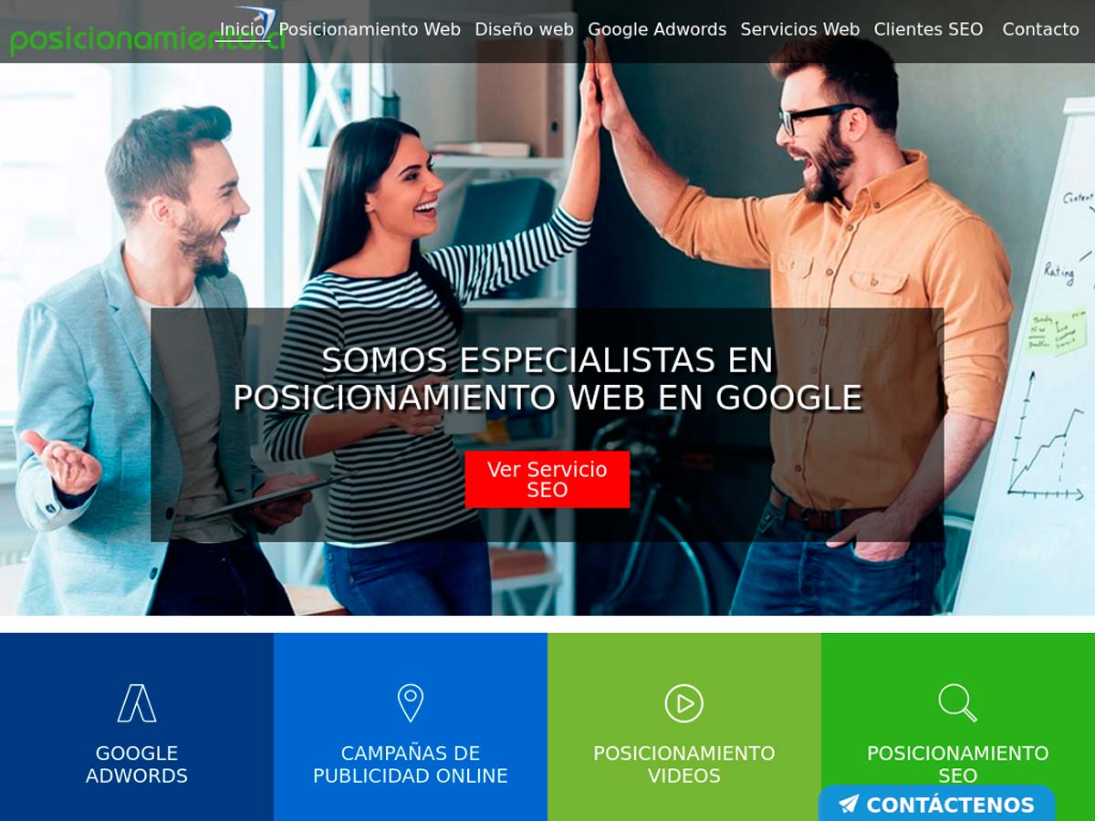 Posicionamiento web en Chile para GOOGLE