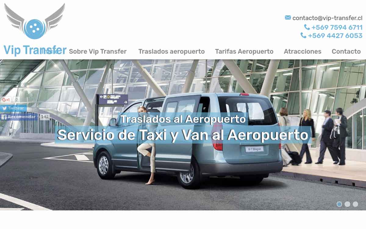 Van y taxis Traslado aeropuerto Santiago