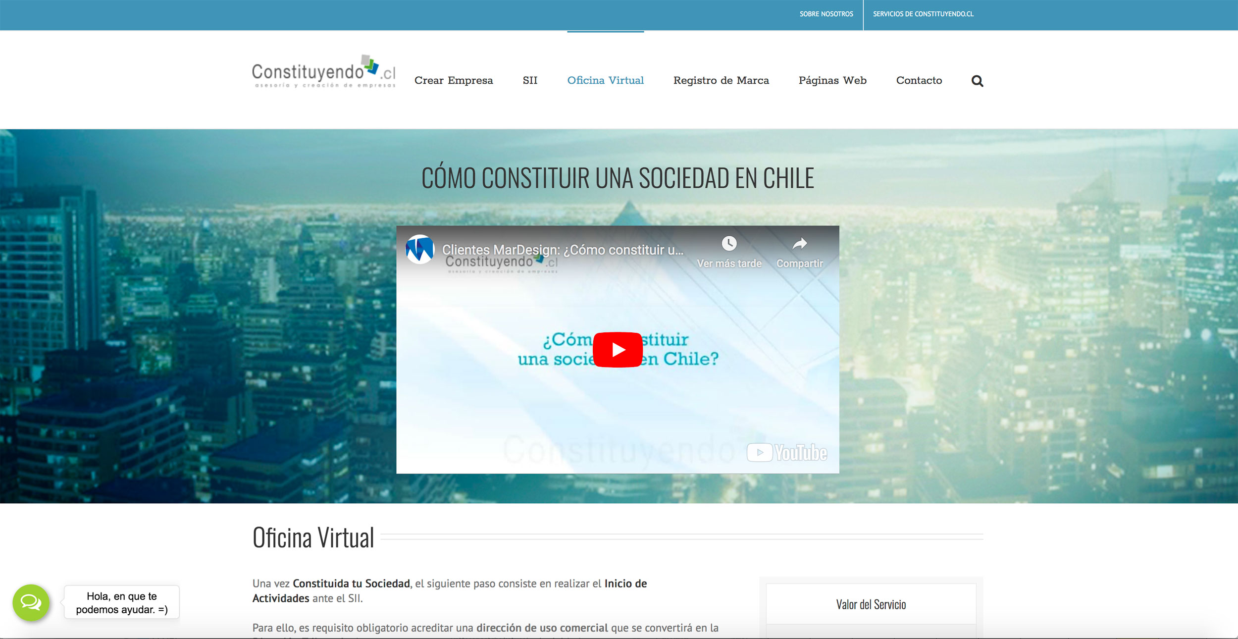 Crear empresa en un dia