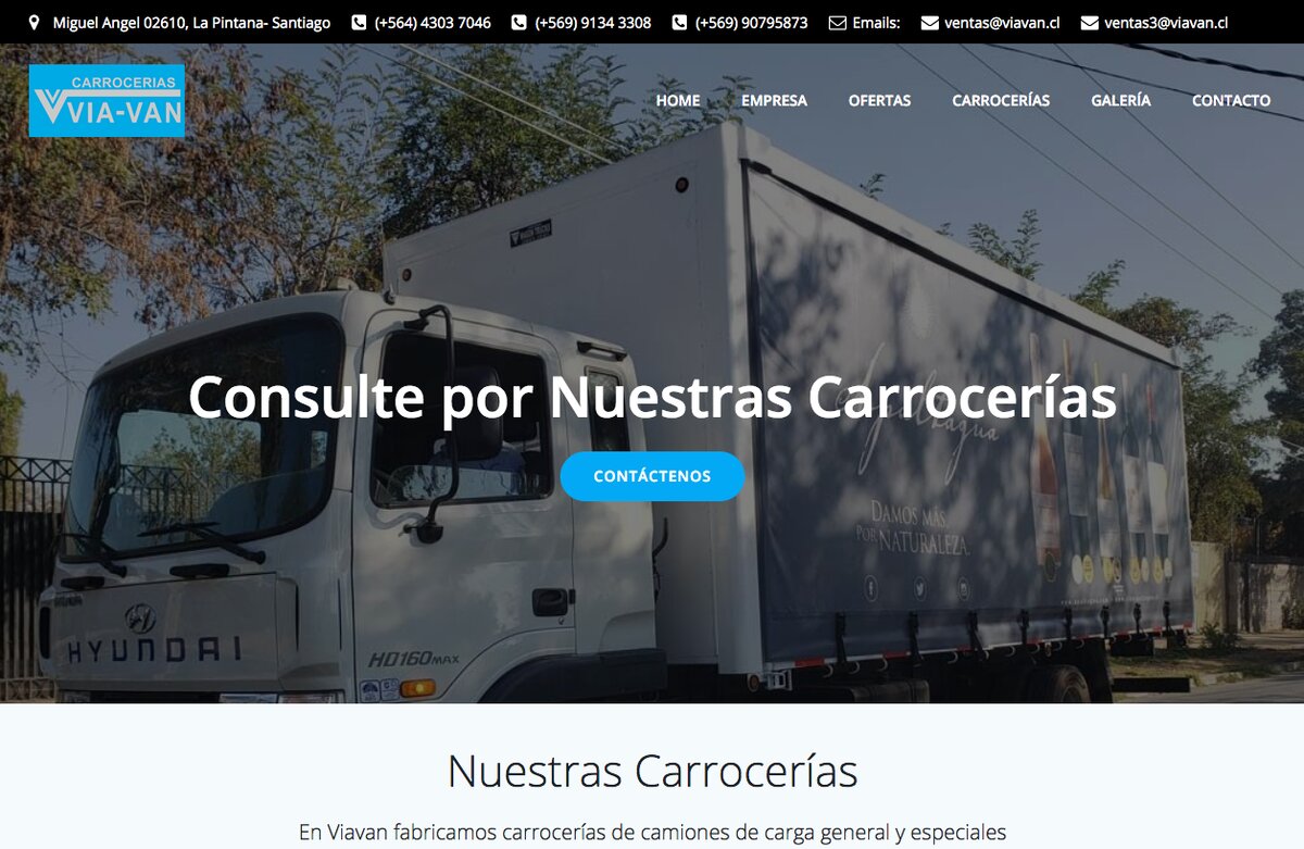 Carrocerías planas