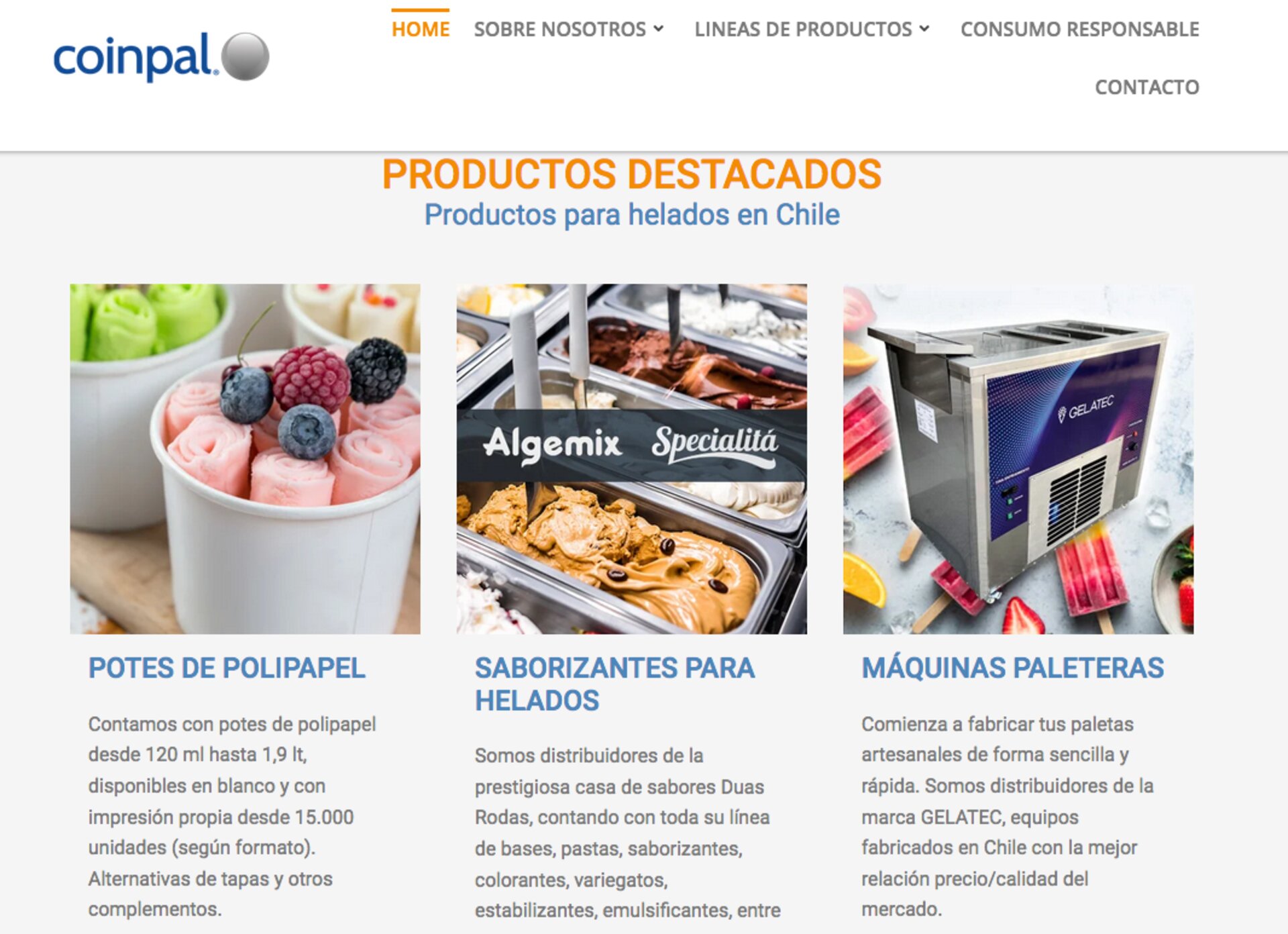 Conos de papel aluminio para helados