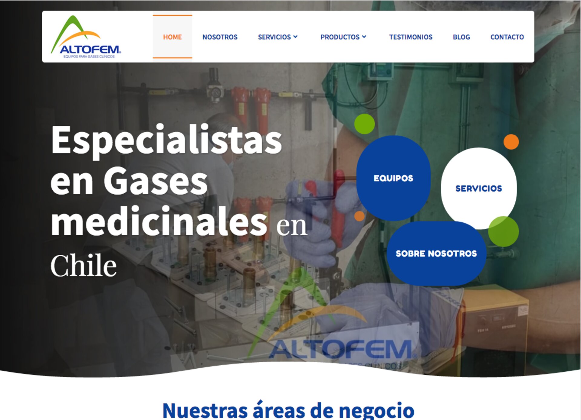 Compresor de aire en santiago