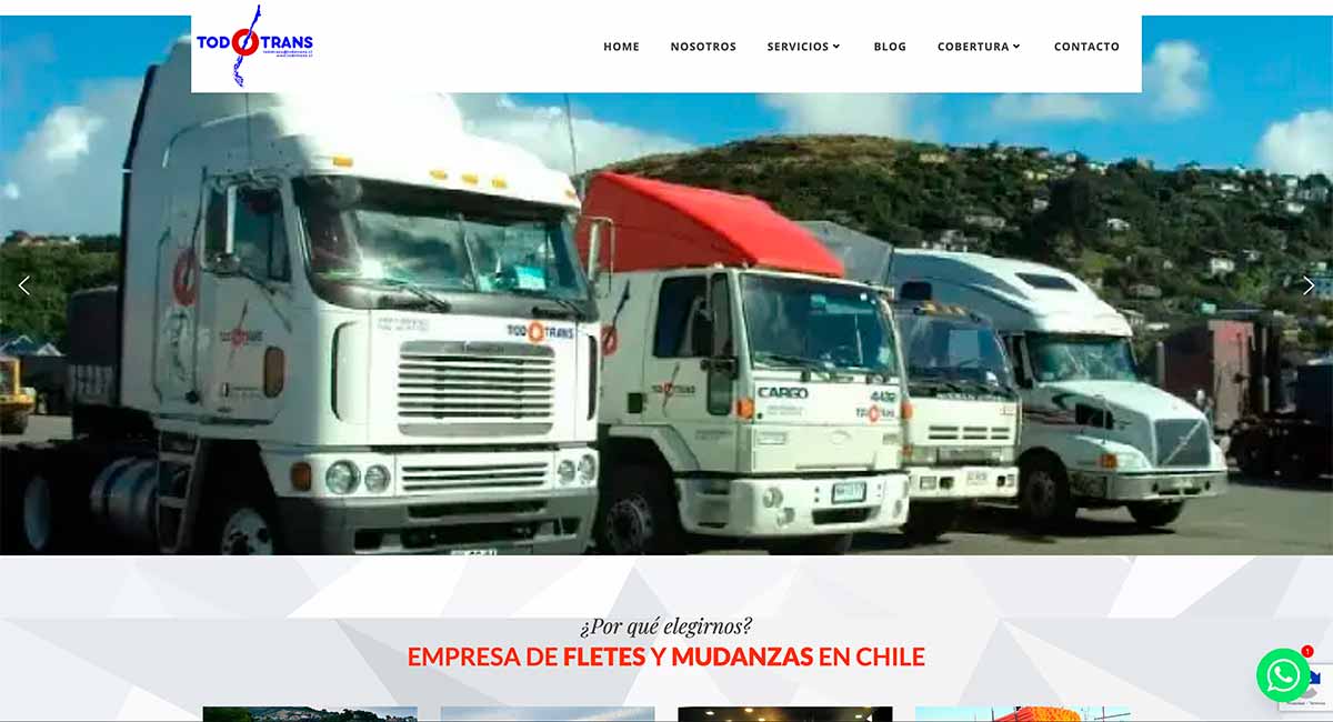 Transporte de carga a regiones