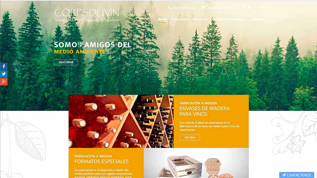 Fábrica de pallets nuevos de madera en Chile